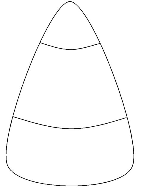 Candy Corn Printable Template